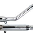 Load image into Gallery viewer, Cobra Classic Slashcut Exhaust - Chrome - Installation View