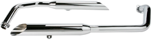 Load image into Gallery viewer, Cobra Classic Slashcut Exhaust - Chrome fits Honda Shadow Spirit - Side View