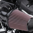 Load image into Gallery viewer, Cobra Cone Air Intake - Black - Softail 606-0104-06B-SB - Side View