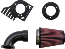 Load image into Gallery viewer, Cobra Cone Air Intake - Black - Softail 606-0104-06B-SB - Back View