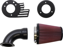 Load image into Gallery viewer, Cobra Cone Air Intake - Black - Touring/Trike 606-0100-06B-SB - Side View