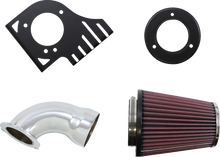 Load image into Gallery viewer, Cobra Cone Air Intake Kit - Chrome - Softail 606-0104-06 - Side View