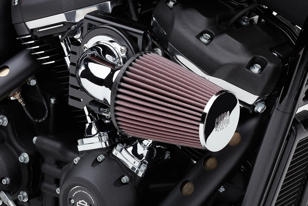 Cobra Cone Air Intake Kit - Chrome - Sportster 606-0103-06 - Main Product View