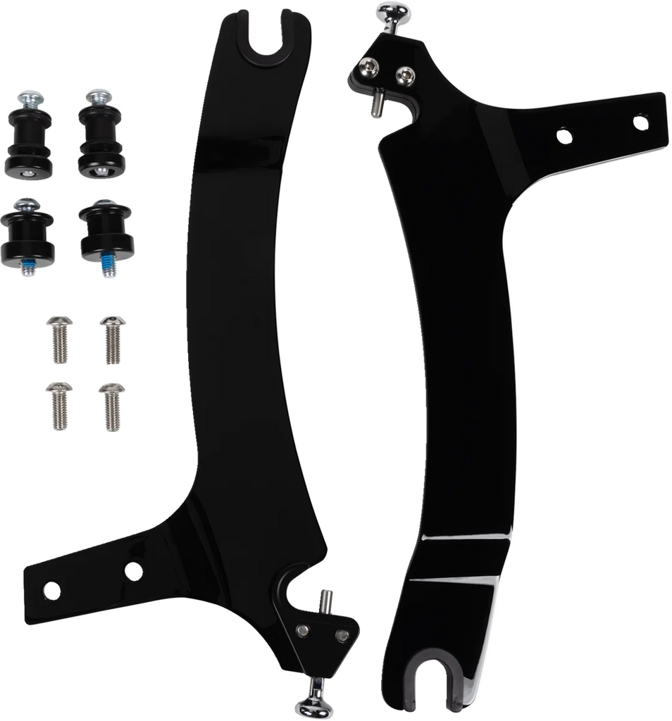 Cobra Detachable Backrest - Black - Mini - Scout 502-2010B - Side View