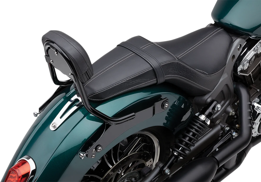 Cobra Detachable Backrest - Black - Mini - Scout 502-2010B - Installation View