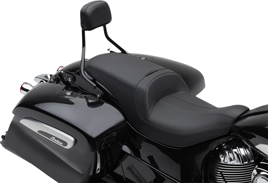Cobra Detachable Backrest - Black - Short - Chieftain 502-2200B - Main Product View