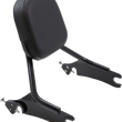 Load image into Gallery viewer, Cobra Detachable Backrest - Black - Short - Chieftain 502-2205B - Main Product View