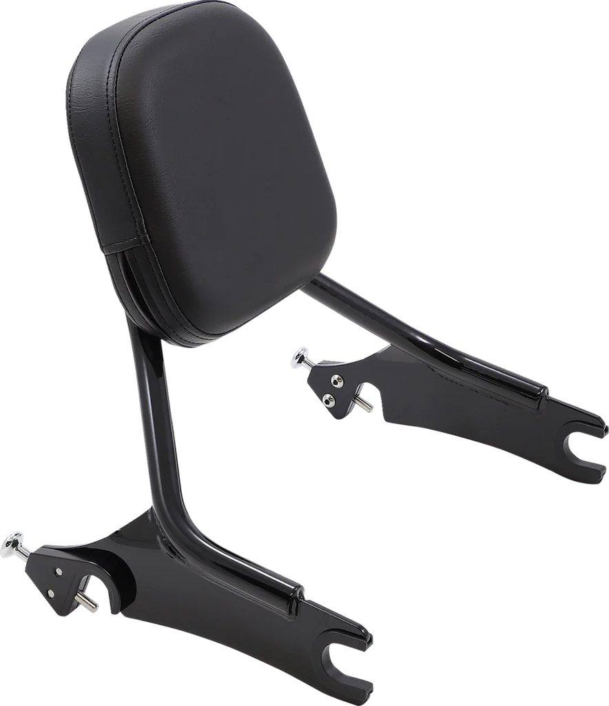 Cobra Detachable Backrest - Black - Short - Chieftain 502-2205B - Main Product View