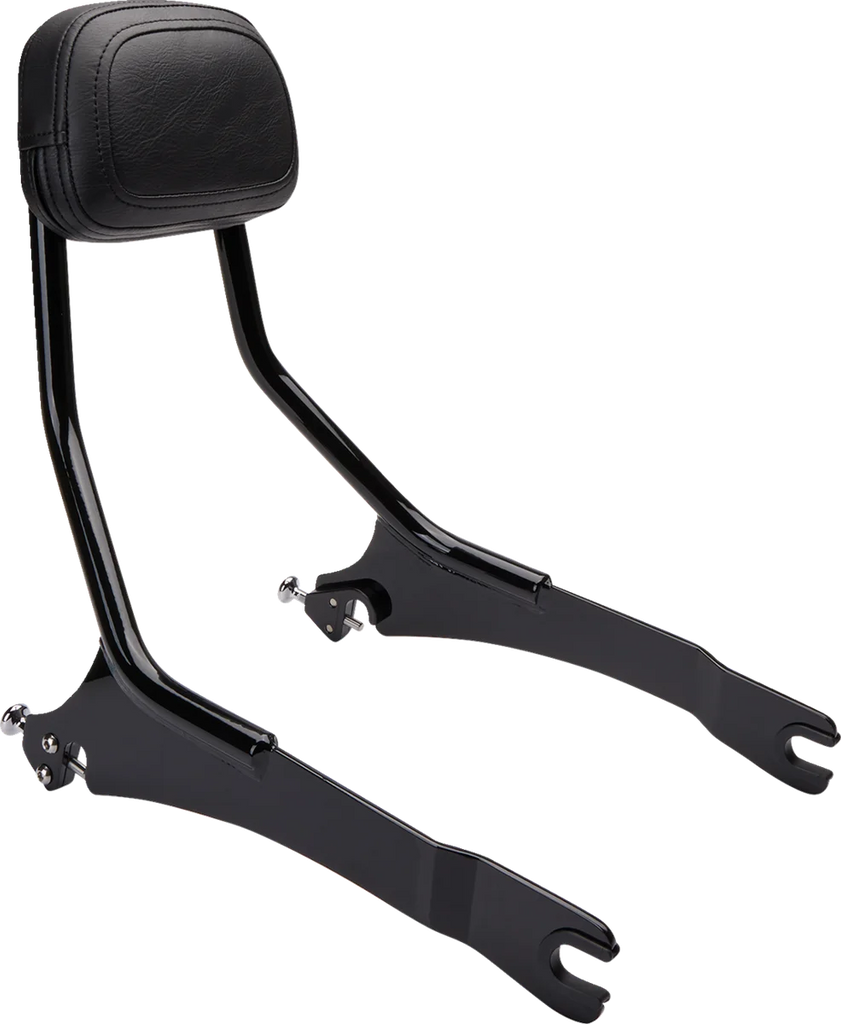 Cobra Detachable Backrest - Black - Solo Seat - Scout 502-2211B - Main Product View