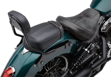 Load image into Gallery viewer, Cobra Detachable Backrest - Black - Solo Seat - Scout 502-2211B - Back View