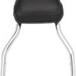 Load image into Gallery viewer, Cobra Detachable Backrest - Chrome - Mini - Scout 502-2010 - Main Product View