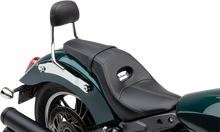 Load image into Gallery viewer, Cobra Detachable Backrest - Chrome - Mini - Scout 502-2010 - Back View
