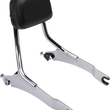 Load image into Gallery viewer, Cobra Detachable Backrest - Chrome - Two-up Seat - Scout 502-2210 - Main Product View