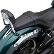 Load image into Gallery viewer, Cobra Detachable Backrest - Chrome - Two-up Seat - Scout 502-2210 - Back View