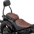 Load image into Gallery viewer, Cobra Detachable Backrest - Mini - Black - Bobber 502-2015B - Main Product View