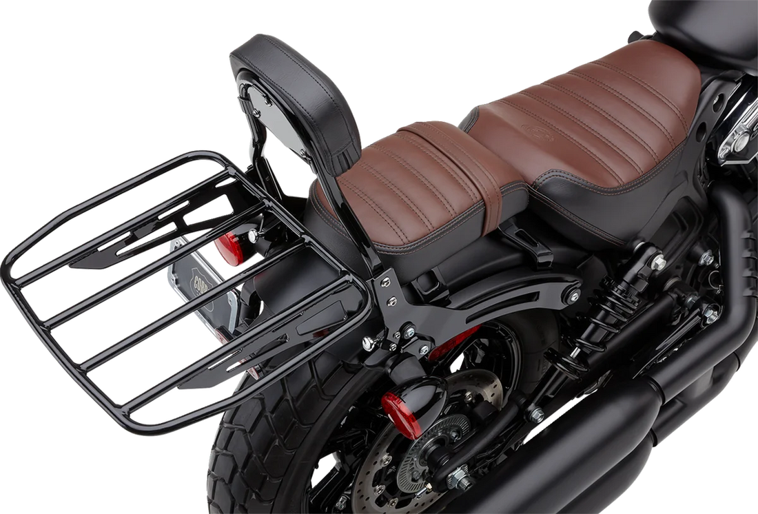 Cobra Detachable Backrest - Mini - Black - Chieftain 502-2012B - Installation View