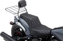 Load image into Gallery viewer, Cobra Detachable Backrest - Mini - Chrome 502-2012 fits Indian Motorcycle Chieftain - Side View