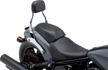 Load image into Gallery viewer, Cobra Detachable Backrest - Mini - Chrome - Chieftain 502-2012 - Back View