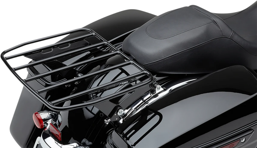 Cobra Detachable Flat Rack - Black 602-2801B - Side View