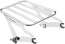 Load image into Gallery viewer, Cobra Detachable Luggage Rack - Black 602-2500B - Side View