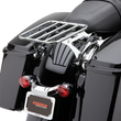 Load image into Gallery viewer, Cobra Detachable Luggage Rack - Chrome 602-2500 - Side View