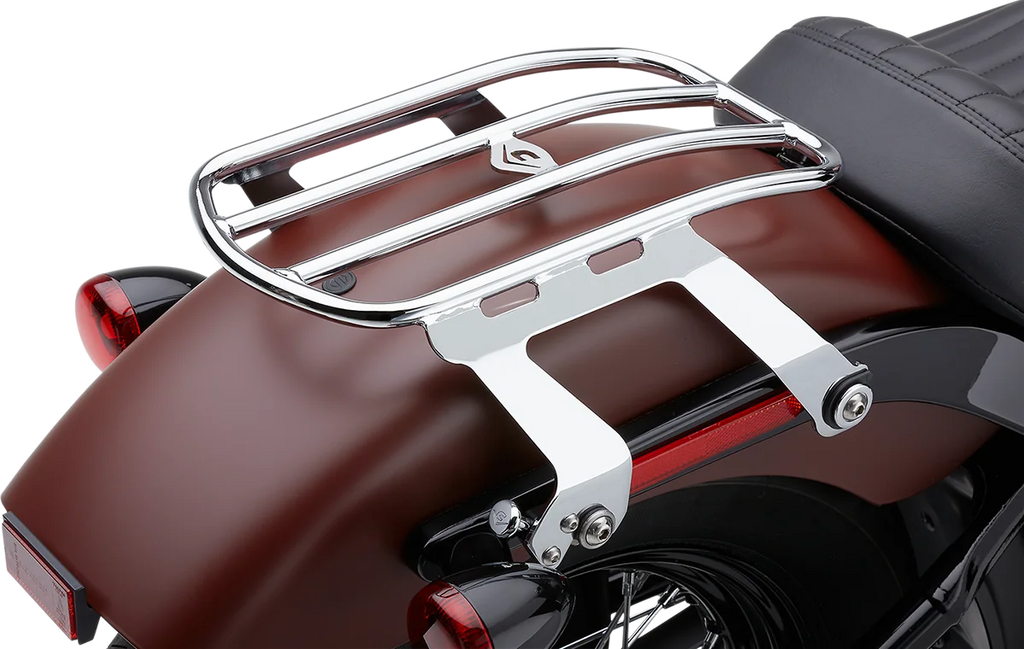 Cobra Detachable Luggage Rack - Chrome 602-2510 - Back View