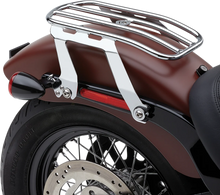 Load image into Gallery viewer, Cobra Detachable Luggage Rack - Chrome 602-2510 - Installation View