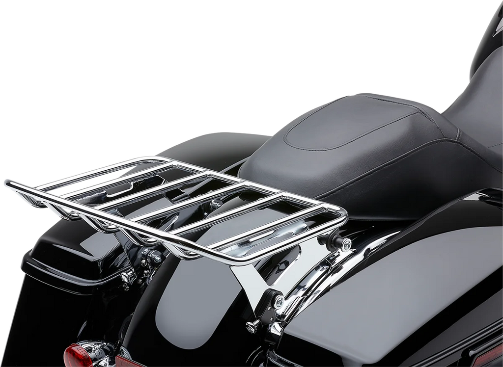Cobra Detachable Luggage Rack - Chrome 602-2600 - Side View