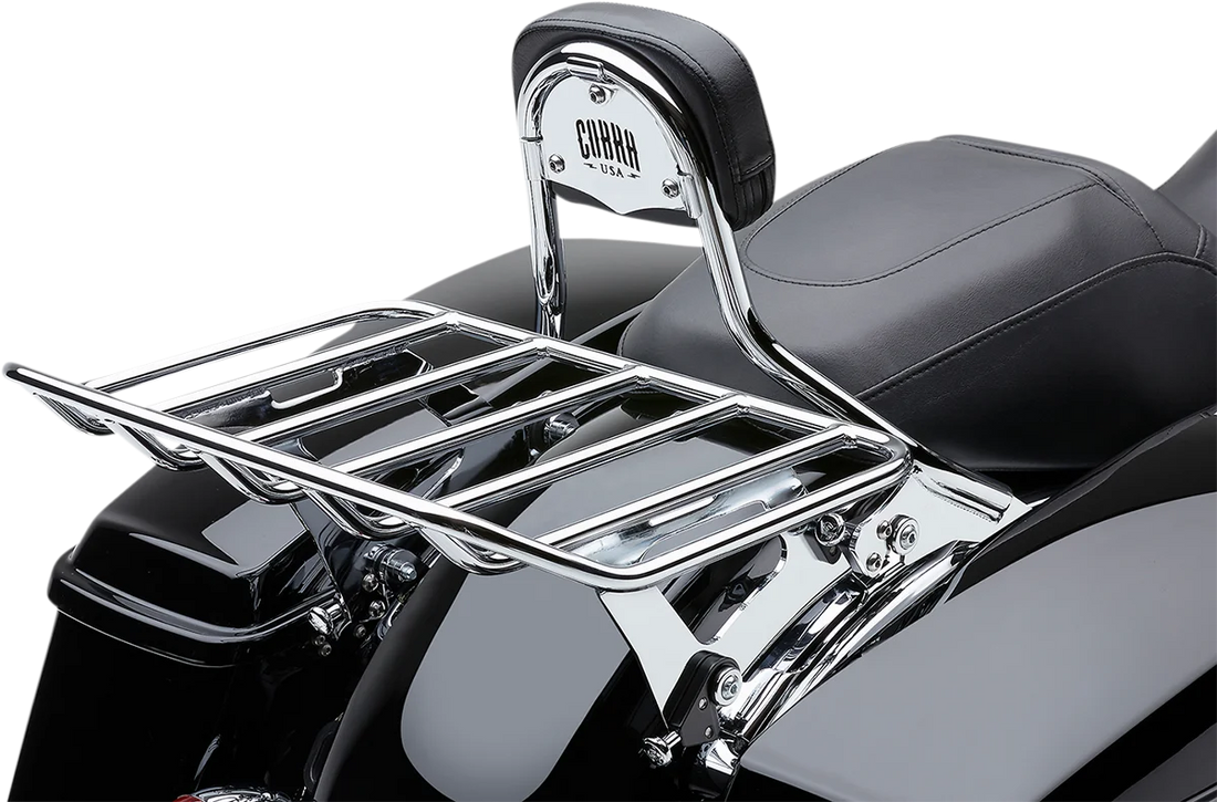 Cobra Detachable Luggage Rack - Chrome 602-2601 - Side View