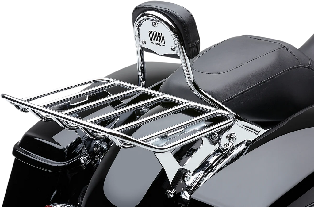Cobra Detachable Luggage Rack - Chrome 602-2601 - Side View