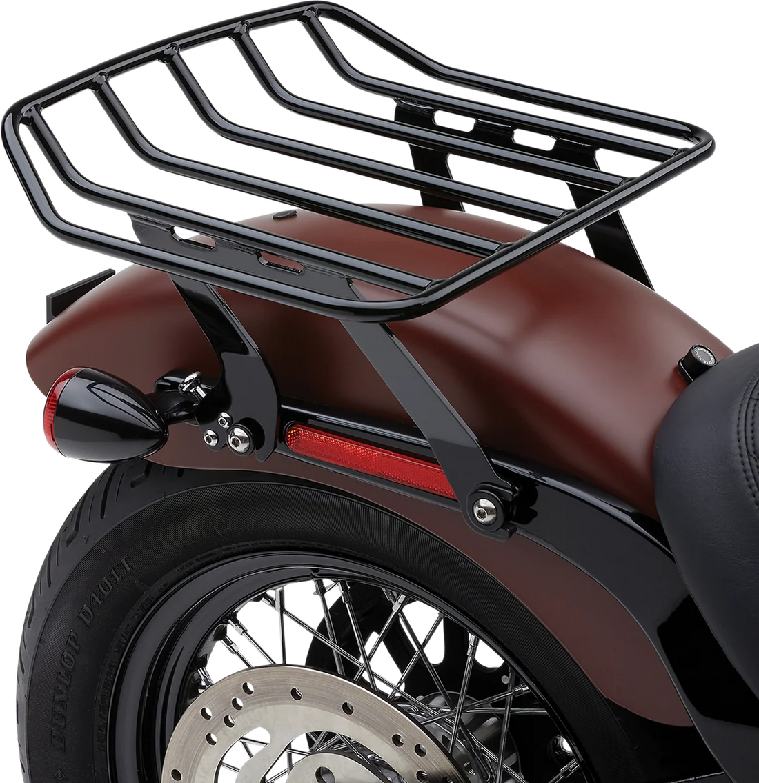 Cobra Detachable Solo Rack - FLSL - Black 602-2610B - Back View