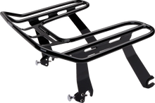 Load image into Gallery viewer, Cobra Detachable Wrap Around Rack - Black 502-2603B fits Indian Motorcycle Chieftain - Main Product View