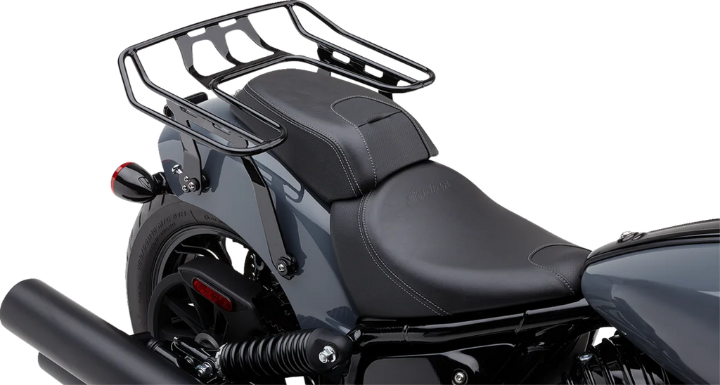 Cobra Detachable Wrap Around Rack - Black - Chieftain 502-2603B - Back View