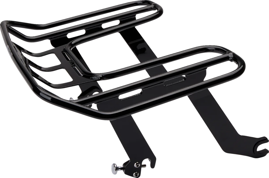 Cobra Detachable Wrap Around Rack - Black - Chieftain 502-2604B - Side View