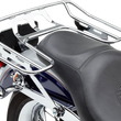 Load image into Gallery viewer, Cobra Detachable Wrap Around Rack - Chrome 602-2630 - Back View
