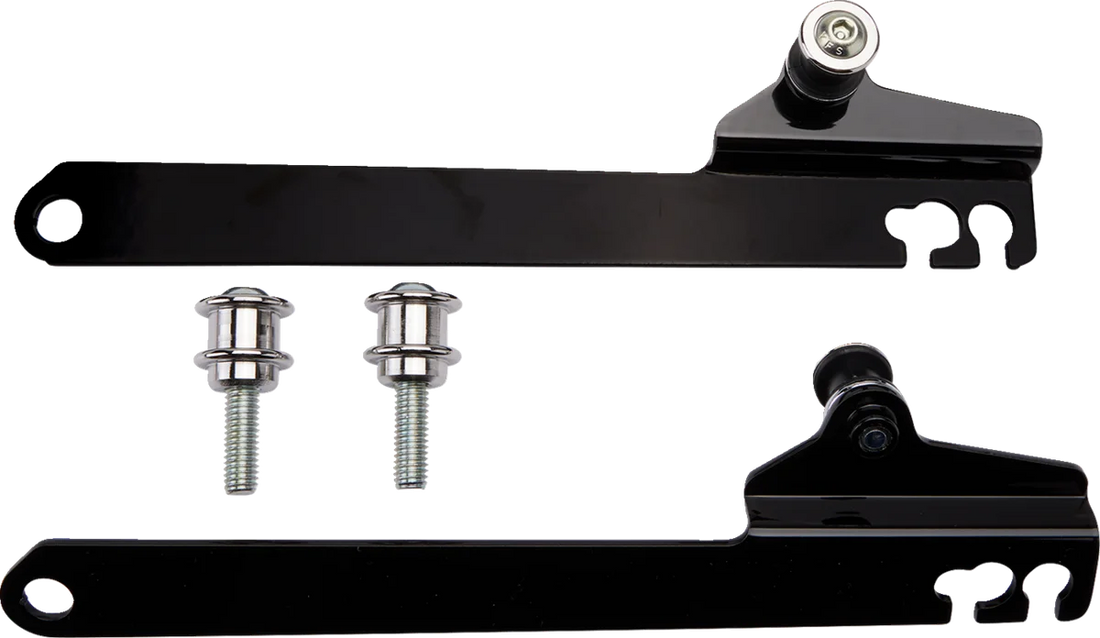 Cobra Detachable Wrap Around Rack - Chrome 602-2631 - Side View
