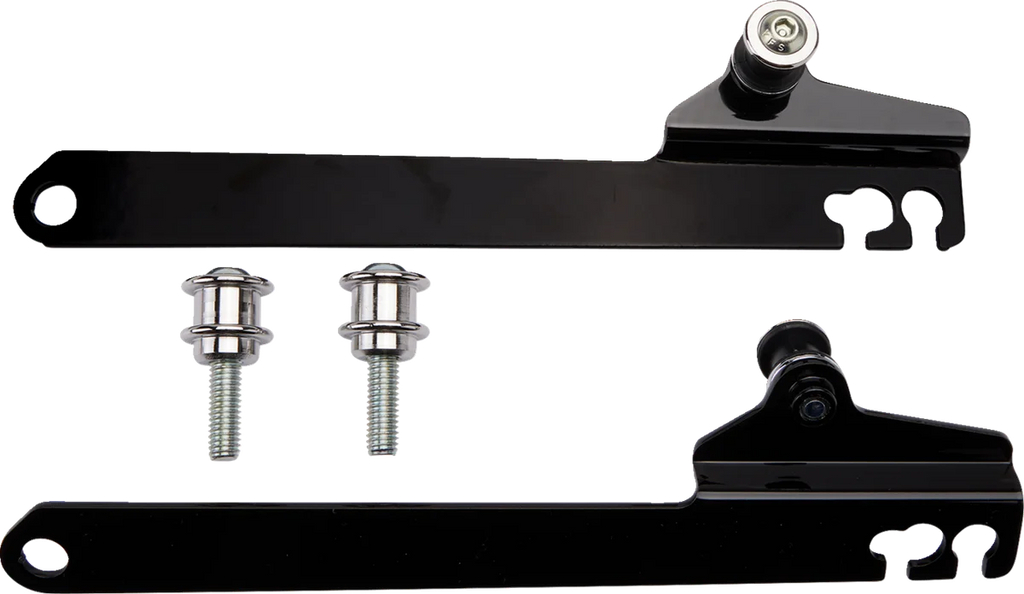 Cobra Detachable Wrap Around Rack - Chrome 602-2631 - Side View