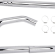 Load image into Gallery viewer, Cobra Drag Pipes Exhaust fits Honda Shadow Spirit - Side View