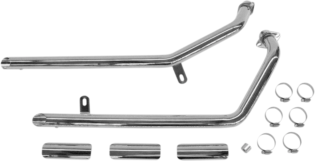 Cobra Drag Pipes Exhaust fits Honda VLX600 - Main Product View