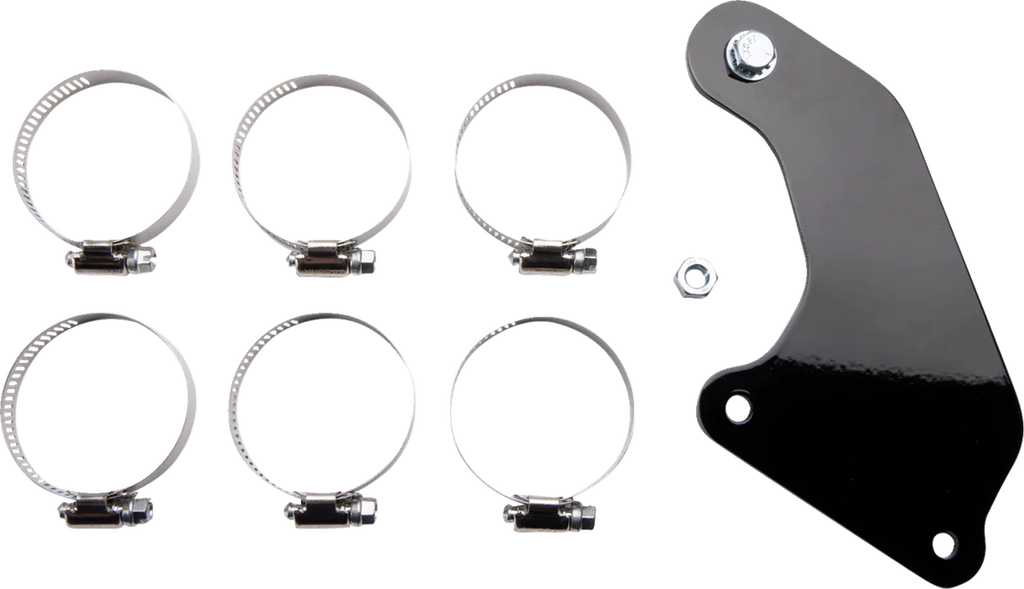 Cobra Drag Pipes Exhaust fits Honda VT1100C - Side View