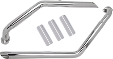 Load image into Gallery viewer, Cobra Drag Pipes Exhaust fits Honda VT1100C - Back View
