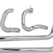 Load image into Gallery viewer, Cobra Drag Pipes Exhaust fits Suzuki Intruder 1400 - Back View