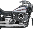 Load image into Gallery viewer, Cobra Drag Pipes Exhaust fits Yamaha V-Star 650 - Main Product View
