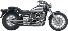 Load image into Gallery viewer, Cobra Drag Pipes Exhaust fits Yamaha V-Star 650 - Main Product View