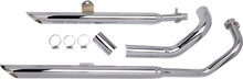 Load image into Gallery viewer, Cobra Drag Pipes Exhaust fits Yamaha V-Star 650 - Side View