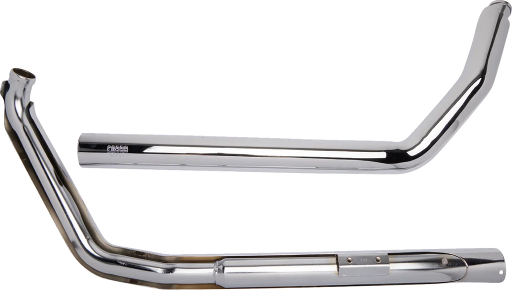 Cobra Dragster Exhaust - '86-'06 Softail 6810T - Back View