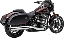 Load image into Gallery viewer, Cobra Dual Cut Muffler for FLSB - Chrome 6521 - Main Product View