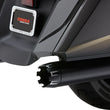Load image into Gallery viewer, Cobra Dual Cut Mufflers - Black 1219B - Side View