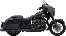 Load image into Gallery viewer, Cobra Dual Cut Slip-On Mufflers - Black 5208B - Side View