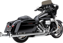 Load image into Gallery viewer, Cobra Dual Speedster Exhaust - Chrome - Fishtail - '10-'16 Dresser 6974 - Main Product View